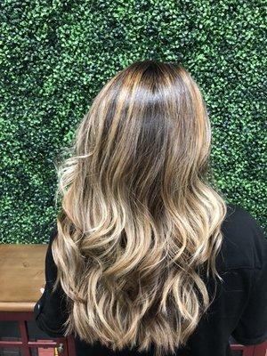 Ombré highlights, lowlights, haircut. The works!