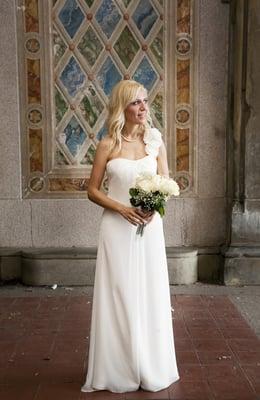 Wedding photo session in Central Park, NYC, NY