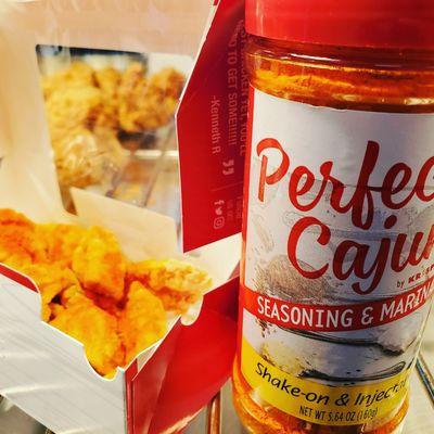 Just in! Cajun seasoning.
Perfect for your chicken and fries 
Just $3.99