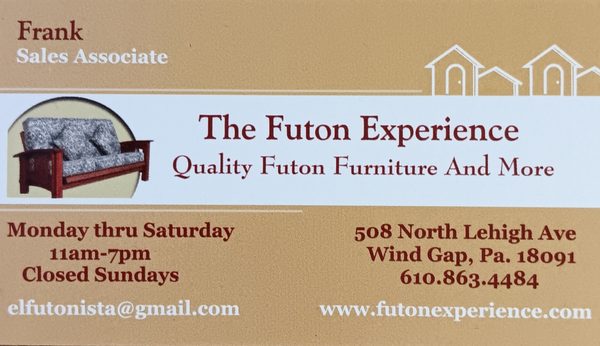 Futon Experience