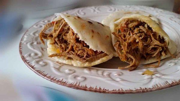 Pork Arepa