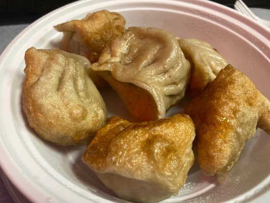 Delicious Golden Fried Dumplings