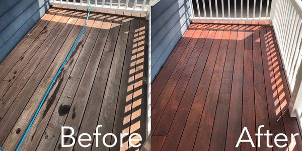 Deck Cleaning & Restoration