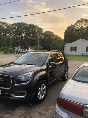 GMC Acadia Gold Package Detail (After)