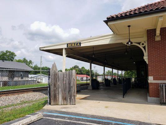 Former Platform at Berea Welcome Center