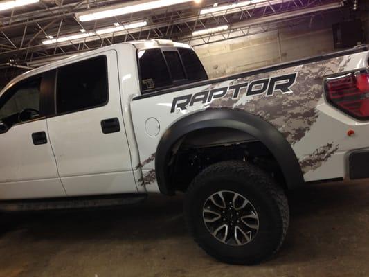 Custom Raptor Graphics