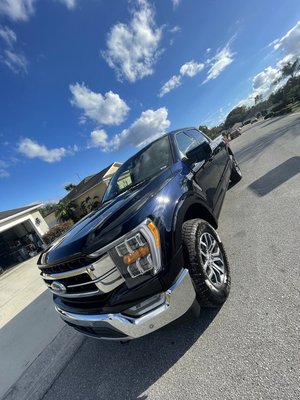 Two year ceramic coated Ford F-150.