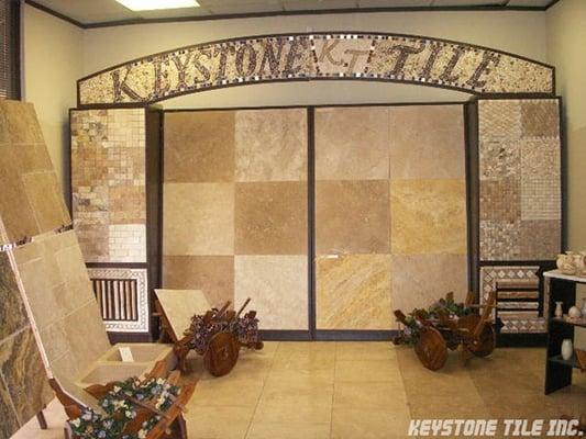 Keystone Tile on Display