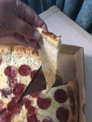 Worst pizza ever