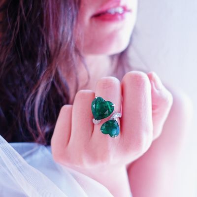 Green emeralds