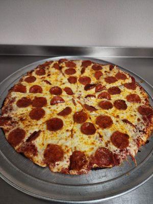 Pepperoni and cheese