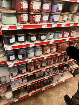 Candle department