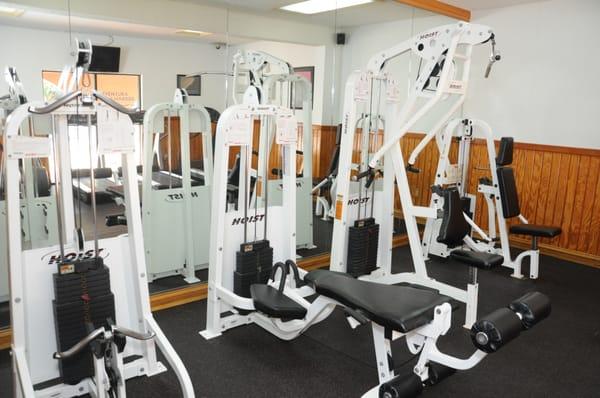 Fully equipped fitness center