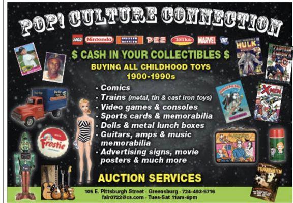 Pittsburgh's Vintage Toy and Comic largest inventory