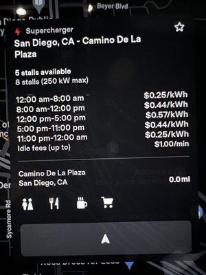 10.9.22 Charging Rates