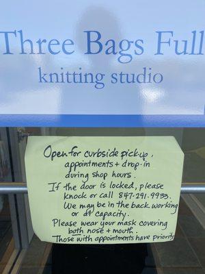 Three Bags Full Knitting Studio