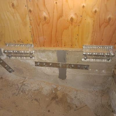 Seismic Retrofit and crack repairs.