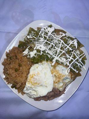 Chilaquiles verdes