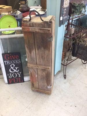 Vintage ammunition box $200