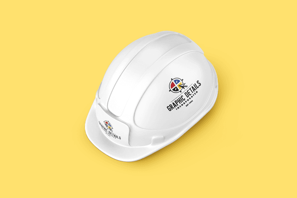 We can provide your company's hard hat decals!