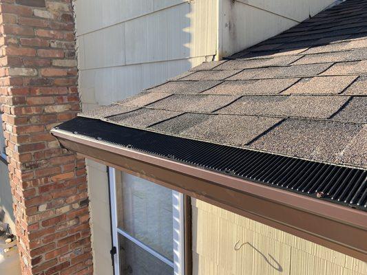 New Gutters and Gutter Guards.