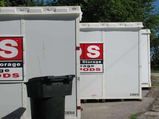 Storage Pods used on site