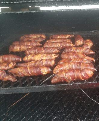 Bacon wrapped chicken tenders