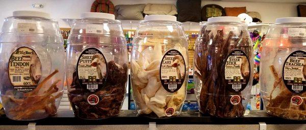 Big Bark dehydrated treats made in Colorado.