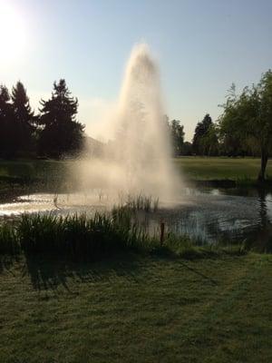 Fountain on #7