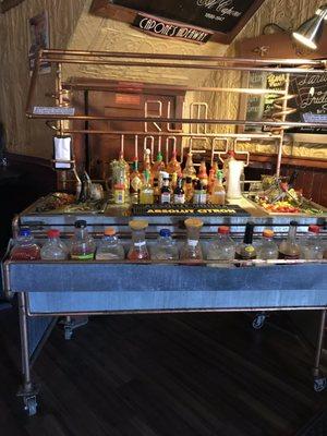 Bloody Mary bar