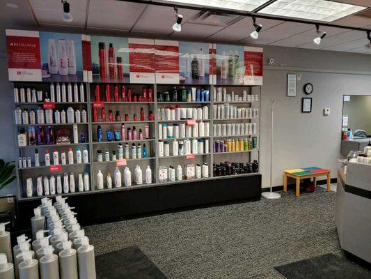 Wide range of Professional Products for all hair types.