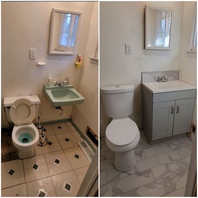 Bathroom remodel