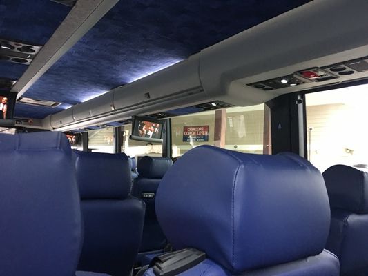 Bus interior