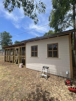 After of chicken coop