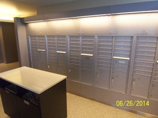 Recessed 4C Mailboxes