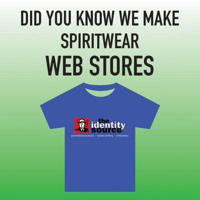 Did you know we make spiritwear web stores?