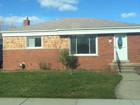 3 bedroom brick ranch with a full basement- available for $126,900