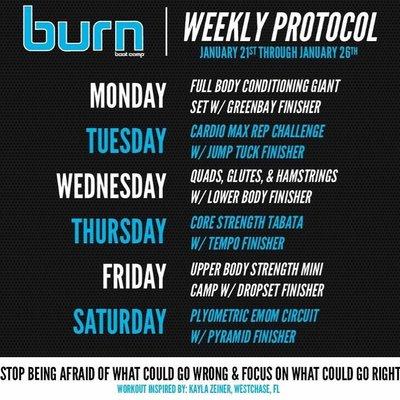 Weekly Protocol