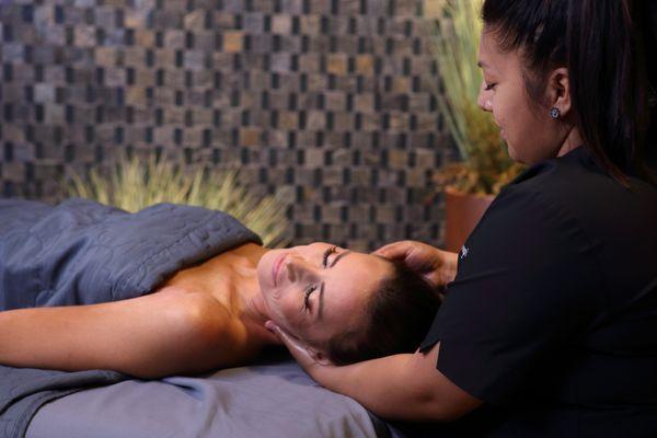 Rejuvenate in the Cedar Spa.