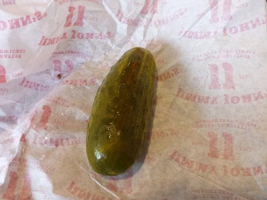 Giant pickle!!