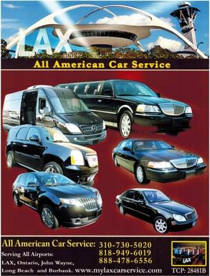 Premier Black Car Service that boasts Upscale private transportation. Airports, business meetings, events or around town.