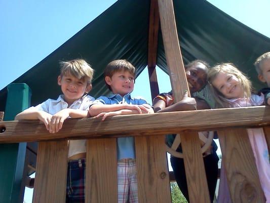 Building friendships on our amazing playground!