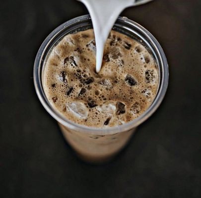 Protein iced coffee!