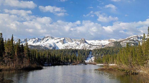 Located in the beauty of the Mammoth Lakes Basin at an elevation of 9k feet in the California High Sierra.