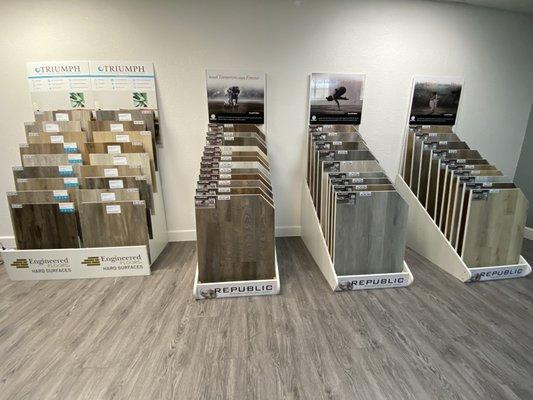 Vinyl Flooring selections