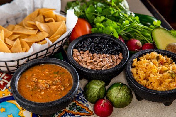 Our salsas are made in house daily -