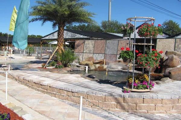 Brick Paver Showroom