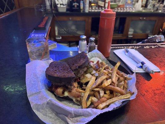 The Wisconsin Melt Burger