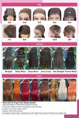 Wig catalog