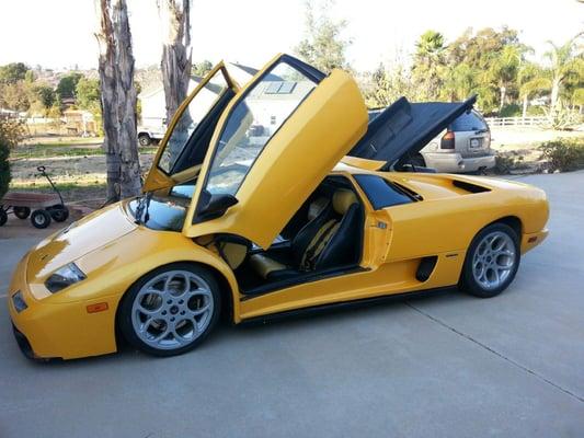 Custom Lambo replica build.  Came out Looking just like the real thing.